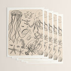 Minimal Sea Life 2 Wrapping Paper Gallery Image 3