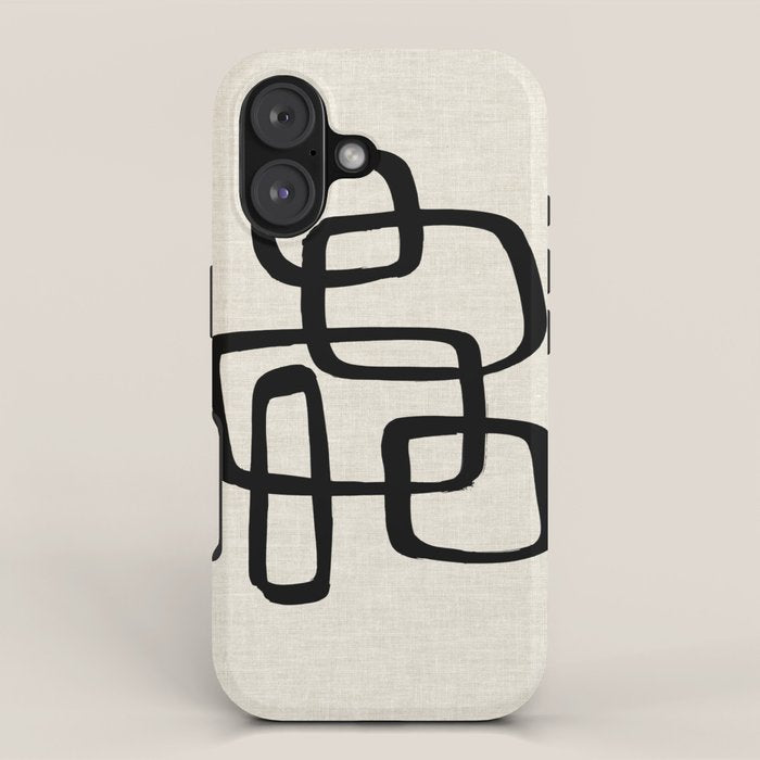 Retro Ink iPhone Case Gallery Image 1