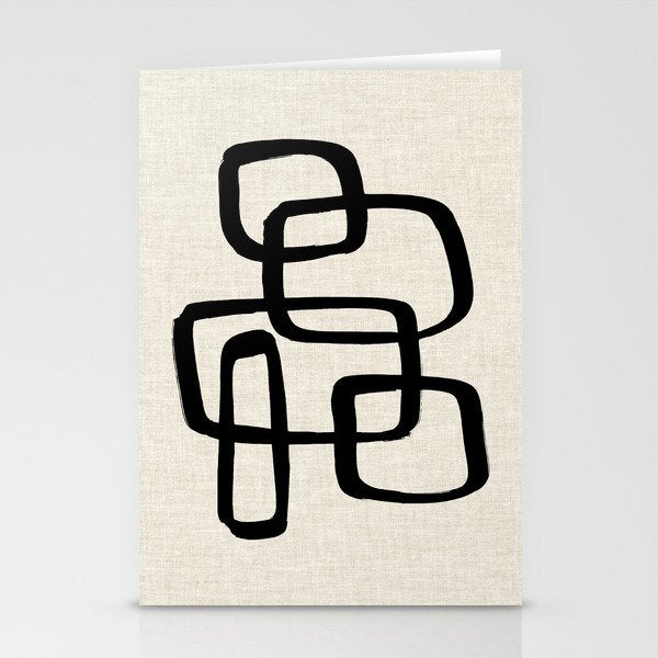 Retro Ink Stationery Card Gallery Image 1