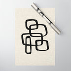 Retro Ink Wrapping Paper Gallery Image 1