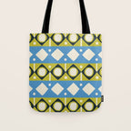 Simple Hand-cut Pattern #1 Tote Bag Gallery Image 1