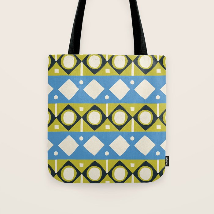 Simple Hand-cut Pattern #1 Tote Bag Gallery Image 1