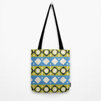 Simple Hand-cut Pattern #1 Tote Bag Gallery Image 2