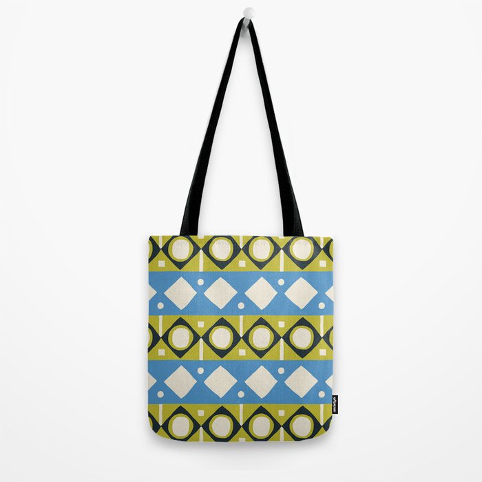 Simple Hand-cut Pattern #1 Tote Bag Gallery Image 2