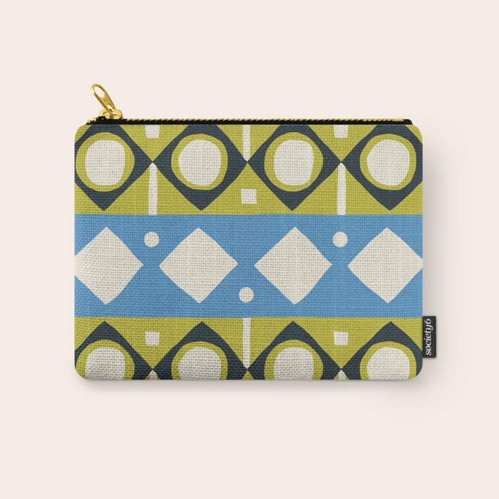 Simple Hand-cut Pattern #1 Carry All Pouch Gallery Image 1
