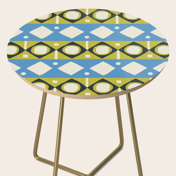 Simple Hand-cut Pattern #1 Side Table Gallery Image 2