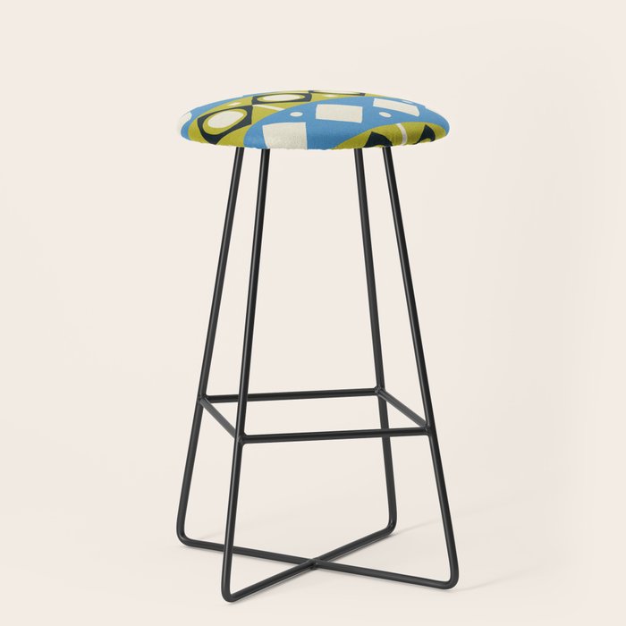Simple Hand-cut Pattern #1 Stool Gallery Image 1