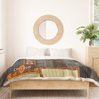 Chicago Theatre Sign Downtown State Street Historic Theater Marquee Duvet Cover Gallery Image 3