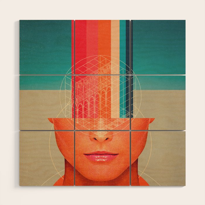 MindGeometry Wood Wall Art Gallery Image 1