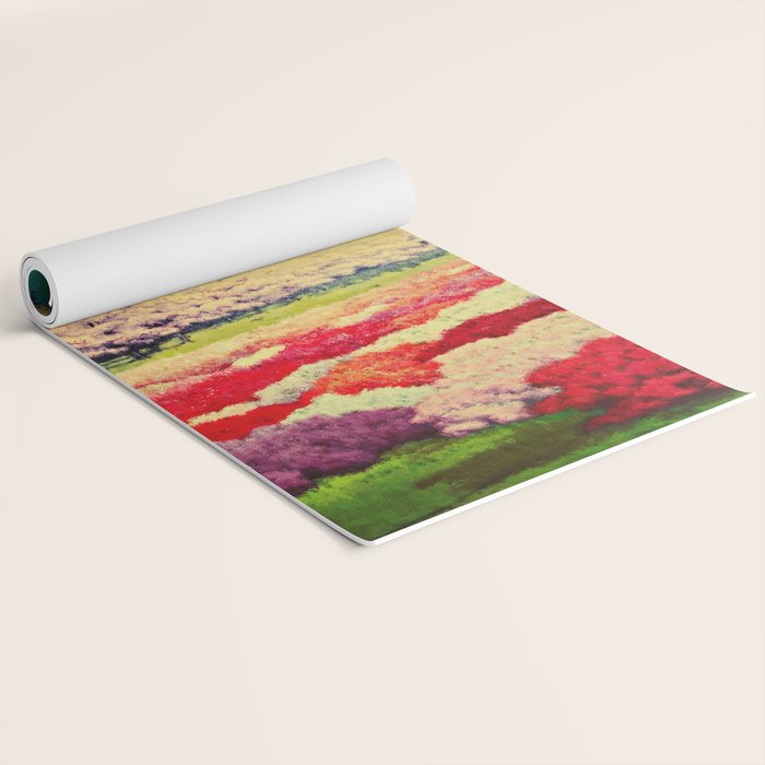  Impending Spring Storm - A Pink Welcome at Yaha - Nature Landscape Yoga Mat Gallery Image 2