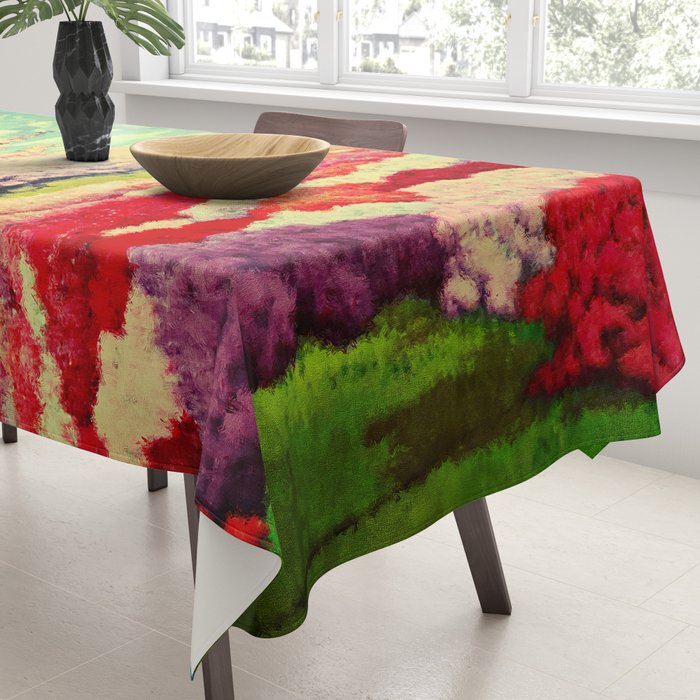  Impending Spring Storm - A Pink Welcome at Yaha - Nature Landscape Tablecloth Gallery Image 3