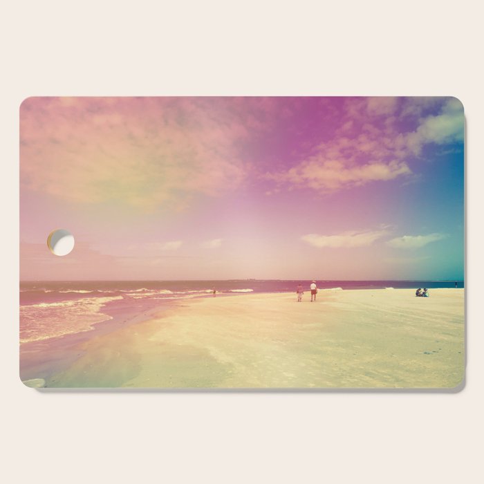Dancing Waves, Floating Clouds Cutting Board Gallery Image 1