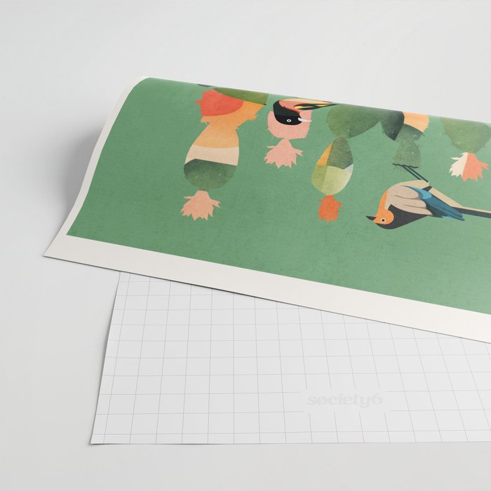 Cactus & Birds 3 Wrapping Paper Gallery Image 2