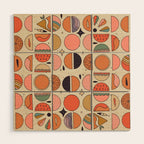Retro Fruits Wood Wall Art Gallery Image 1