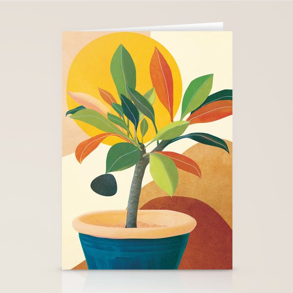 Colorful Branching Out 35 Stationery Card Gallery Image 1