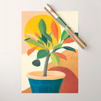Colorful Branching Out 35 Wrapping Paper Gallery Image 1
