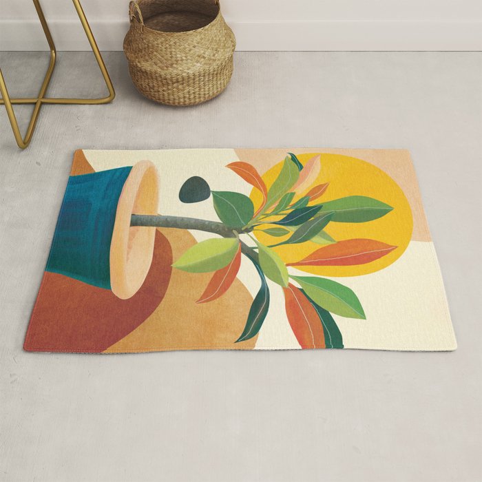 Colorful Branching Out 35 Rug Gallery Image 1