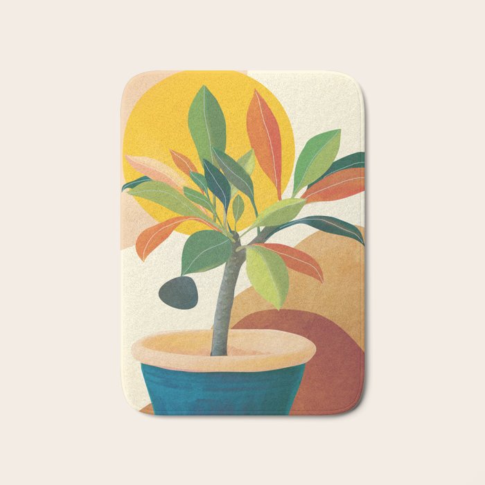 Colorful Branching Out 35 Bath Mat Gallery Image 1