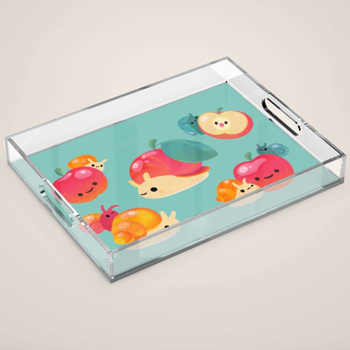 Apple snail Acrylic Tray Gallery Image 1