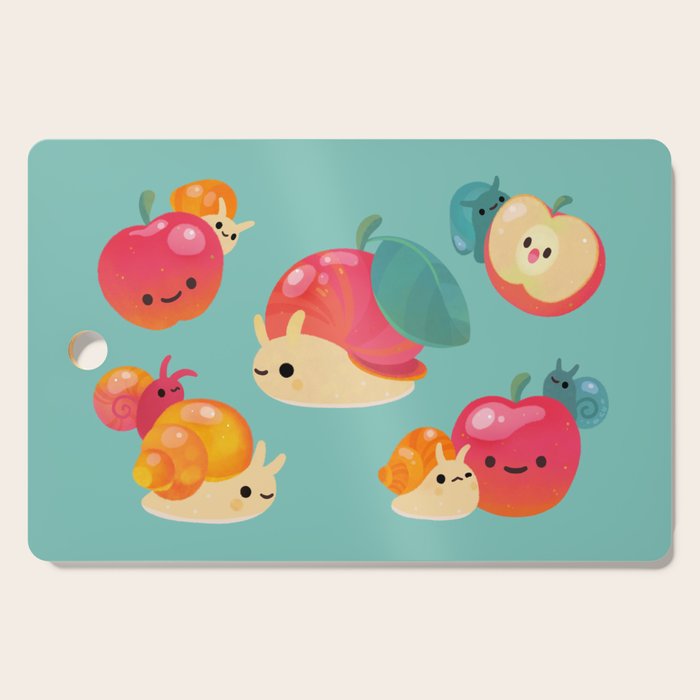 Apple snail Cutting Board Gallery Image 1