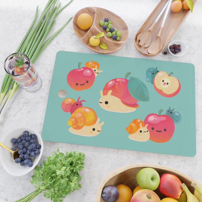 Apple snail Cutting Board Gallery Image 2