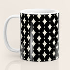 Vintage Stars IX Black and White Coffee Mug Gallery Image 3