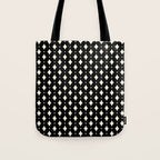Vintage Stars IX Black and White Tote Bag Gallery Image 1