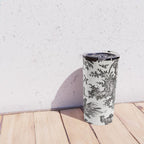 Antique 18th Century French Vintage Toile de Jouy Black & White Travel Mug Gallery Image 4