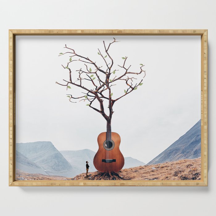 Guitar Tree Serving Tray Gallery Image 1