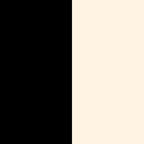 Stripe Black and Cream Half Half Minimal Modern Color Block Pattern Coffee Mug Gallery Image 2