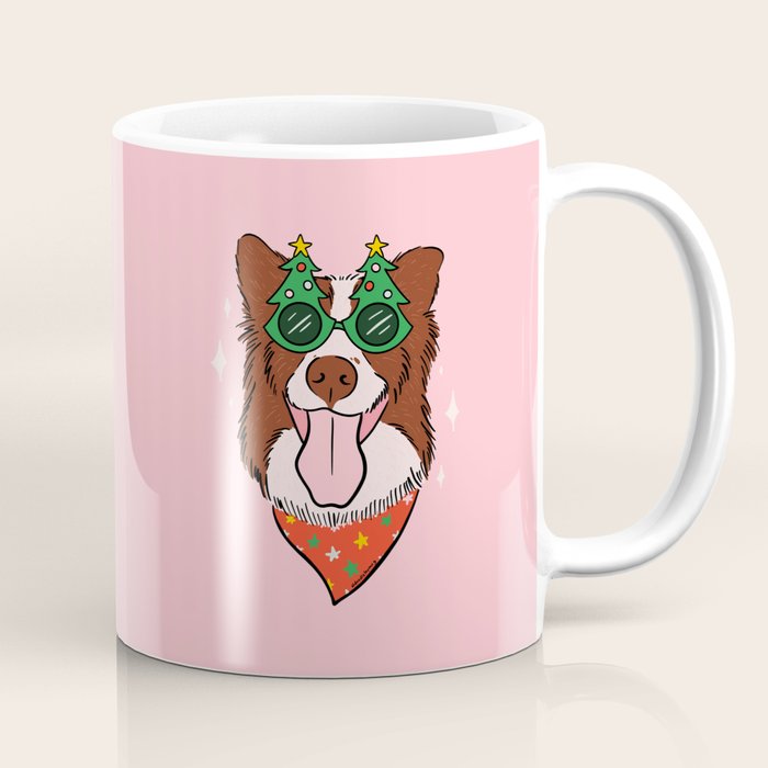 Christmas Dog Coffee Mug Gallery Image 1