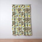 Island Tiki - Tan Window Curtain Gallery Image 3