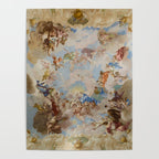 Ceiling Fresco Altenburg Abbey Mural Baroque Painting - The Harmony of Religion and Science Poster Gallery Image 4