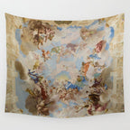 Ceiling Fresco Altenburg Abbey Mural Baroque Painting - The Harmony of Religion and Science Wall Tapestry Gallery Image 4