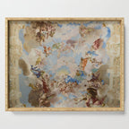 Ceiling Fresco Altenburg Abbey Mural Baroque Painting - The Harmony of Religion and Science Serving Tray Gallery Image 1