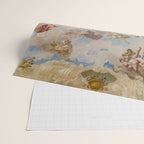 Ceiling Fresco Altenburg Abbey Mural Baroque Painting - The Harmony of Religion and Science Wrapping Paper Gallery Image 2