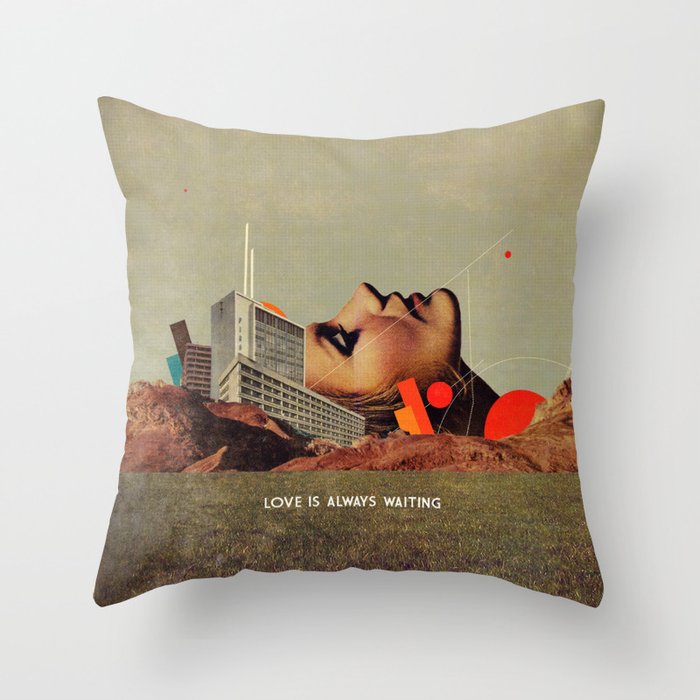 Love Is Always Waiting Throw Pillow Gallery Image 1