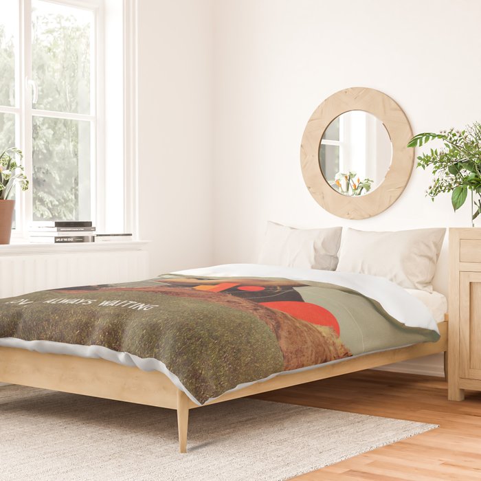 Love Is Always Waiting Duvet Cover Gallery Image 2