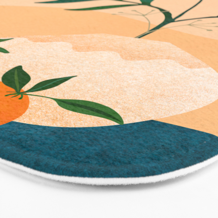 Palm Springs Picnic Nature Scene Bath Mat Gallery Image 3