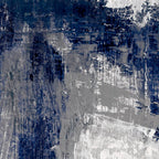 Blue and Gray Abstract Painting  Modern Textured Artwork Coffee Mug Gallery Image 2