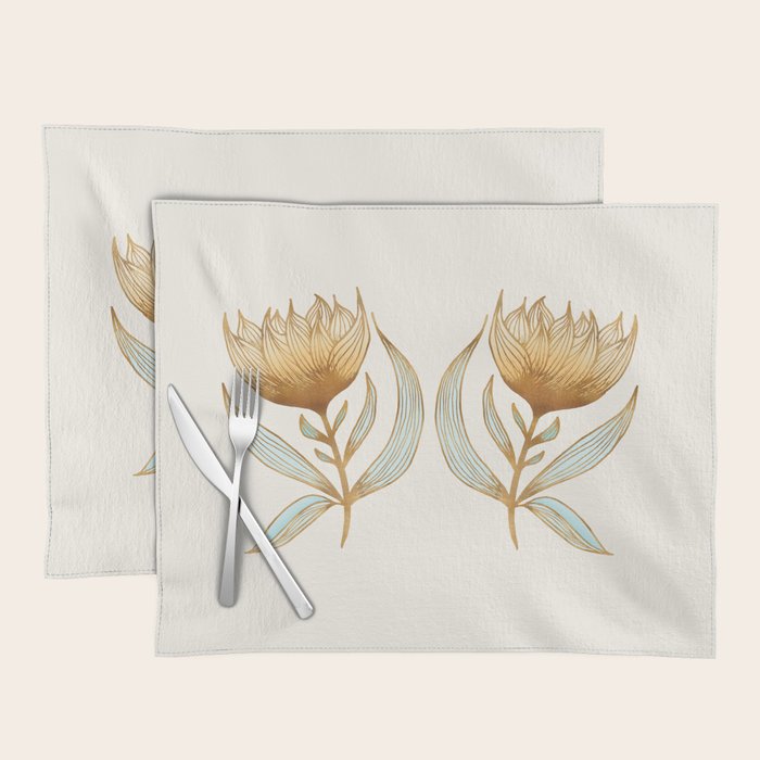 Bohemian Sunflowers II Placemat Gallery Image 1