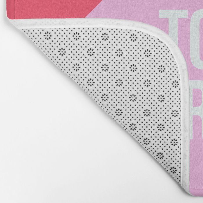 Girl Power - Born to be Proud! Bath Mat Gallery Image 2