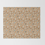 Crustaceans Seashells Throw Blanket Gallery Image 2