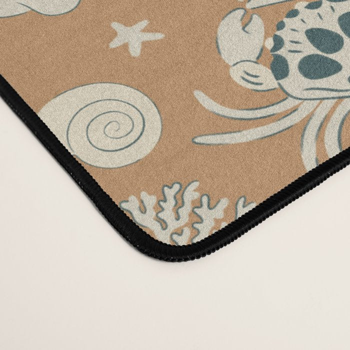 Crustaceans Seashells Desk Mat Gallery Image 4
