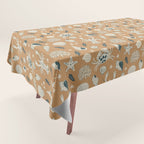 Crustaceans Seashells Tablecloth Gallery Image 1