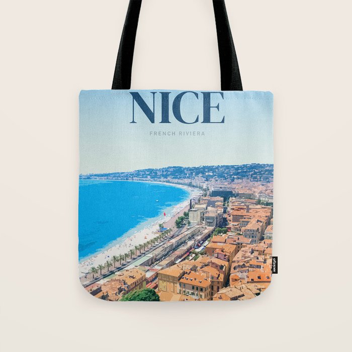 Visit Nice Tote Bag Gallery Image 1