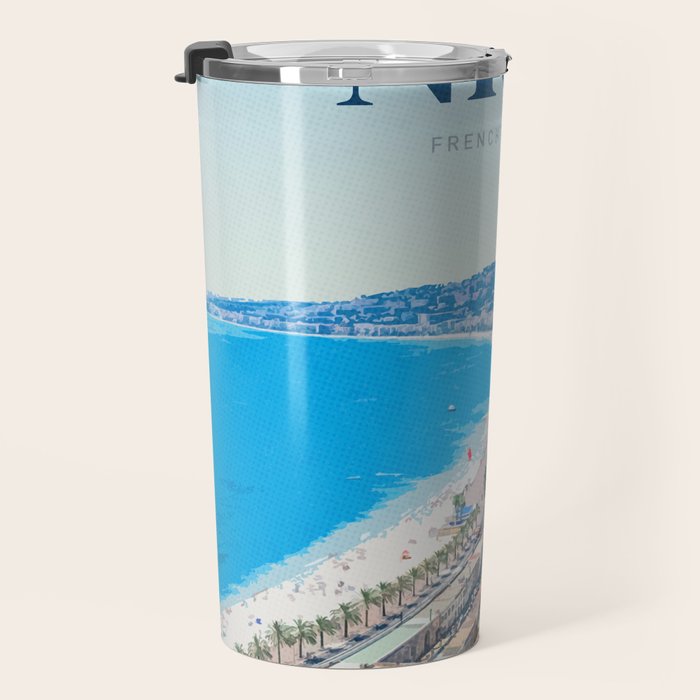 Visit Nice Travel Mug Gallery Image 3