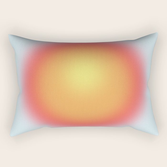 Mind: Aura Gradient 01 Rectangular Pillow Gallery Image 2