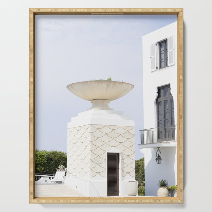 Alys Beach No. 6 x Florida Photography Serving Tray Gallery Image 1
