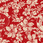 Club Surfing Longboard Surf Logo and Hibiscus Hawaiian Print      Coffee Mug Gallery Image 2